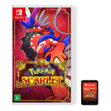 Jogo Nintendo Switch Pokémon Scarlet Mídia