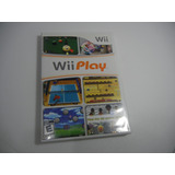 Jogo Nintendo Wii Play Original Com Manual 
