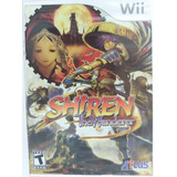 Jogo Nintendo Wii Shiren The Wanderer Novo Lacrado Raríssimo