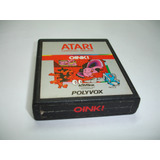 Jogo Oink Atari 2600 Cartucho Original Activision Polyvox