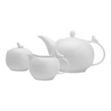 Jogo Para Chá Birds Porcelana Branca 3pcs Wolff