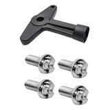 Jogo Parafuso+chave Para Calota Rodas Gm Vectra Corsa Omega