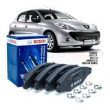 Jogo Pastilha De Freio Peugeot 206 207 1.4 8v Original Bosch