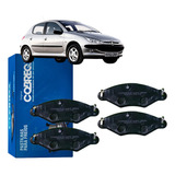 Jogo Pastilha Freio Dianteira Para Peugeot 206 207 2001-2012