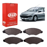 Jogo Pastilha Freio Dianteira Peugeot 206 207 Sistema Bosch