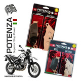 Jogo Pastilha Yamaha Xt 660r Dianteira/tras Potenza 209 213