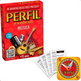 Jogo Perfil Express Musica Grow Brinquedo Criança Adulto Nf