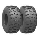 Jogo Pneu Traseiro Kenda Quadriciclo K573 25x10-11 50n Tl