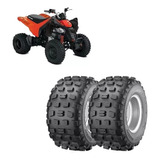 Jogo Pneu Traseiro Kenda Quadriciclo K573 25x10-11 50n Tl