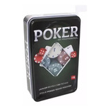 Jogo Poker Lata 100 Fichas Numeradas