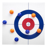 Jogo Portátil De Curling Interior Com 8 Jogos Familiares