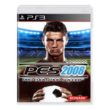 Jogo Pro Evolution Soccer 2008 (pes 08) - Ps3 - Usado