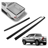 Jogo Protetor Borda Lateral + Tampa Hilux 20 2021 2022 Bepo