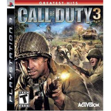 Jogo Ps3 Call Of Duty 3 Físico