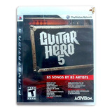 Jogo Ps3 Guitar Hero 5 2009