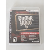 Jogo Ps3 Guitar Hero 5 