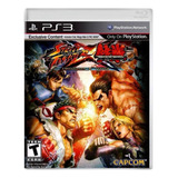 Jogo Ps3 Street Fighter X Tekken Original Mídia Física