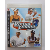 Jogo Ps3 Virtua Tennis 3 Fisico-usado
