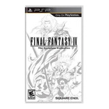 Jogo Psp Final Fantasy Iv The