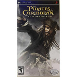 Jogo Psp Pirates Of The Caribbean: At World's End Original