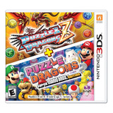 Jogo Puzzle E Dragons Z + Puzzle Dragons Super Mario Pra 3ds