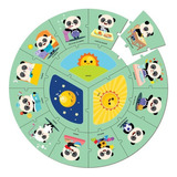 Jogo Quebra Cabeça Sequência Lógica Minha Rotina Babebi