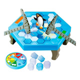 Jogo Quebra Gelo Pinguim Game Com Martelo Clássico Divertido