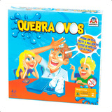 Jogo Quebra Ovos Da Braskit Até 4 Jogadores