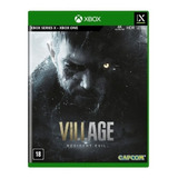 Jogo Resident Evil 8 Village Xbox One Mídia Física Lacrado