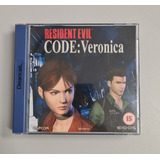 Jogo Resident Evil Code Veronica Dreamcast