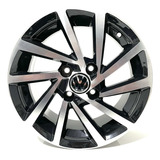 Jogo Roda Aro 15 Vw Saveiro/ Voyage/ Parati (+ Bicos) Bf