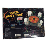 Jogo Roda Shot Com Roleta Vira Virou Copo Drink