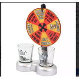 Jogo Roda Shot Com Roleta Vira Virou Copo Drink