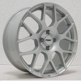 Jogo Roda Tsw Nurburgring 17 4x100 Prata Vw/gm/hyundai