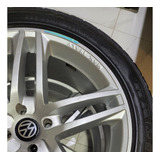Jogo Roda Tsw Variante Mak Italy Aro 18 4x100 + Pneus