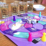 Jogo Rodada Das Amigas Tabuleiro Com Shots De Bebidas