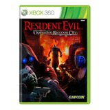 Jogo Seminovo Resident Evil Operation Raccoon City Xbox 360