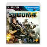 Jogo Seminovo Socom 4 U.s. Navy