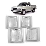 Jogo Seta Pisca Silverado 1997 98 99 2000 2001 Kit 04 Peças