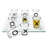 Jogo Shot Drink Jogo Da Velha Tabuleiro 9 Copos-perdeu Bebeu