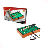 Jogo Sinuca Snooker Infantil Mini Mesa De Bilhar Completo