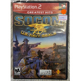 Jogo Socom Us Navy Seals (ps2,