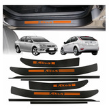 Jogo Soleira Ford Focus 2009 A 2013 Hatch / Sedan