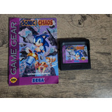 Jogo Sonic Chaos Com Manual Sem