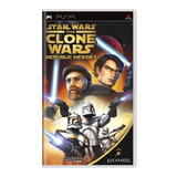 Jogo Star Wars The Clone Wars Republic Heroes - Psp - Usado*