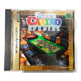 Jogo Super Casino Special Sega Saturn Original Japonês Game