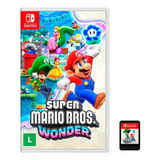 Jogo Super Marios Bros Wonder Mídia Física Nintendo Switch
