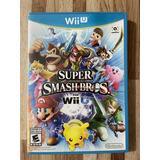 Jogo Super Smash Bros _ Wii U Mídia Física Semi Nova