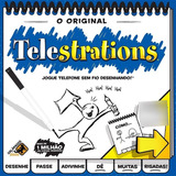 Jogo Tabuleiro - Telestrations - 4 A 8 Jogadores - Galápagos