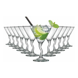 Jogo Taça De Martini Conjunto Kit C/ 12 Pcs